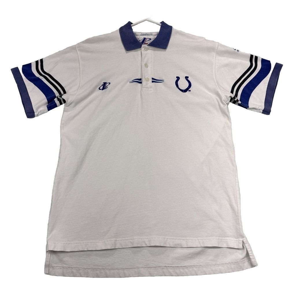 Logo Athletic Indianapolis Colts Polo  Shirt Men's XL Pro Line NFL Football